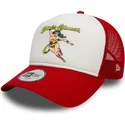 cepur-izliekta-truckeris-sarkans-snapback-berniem-9forty-a-frame-no-wonder-woman-dc-comics-no-new-era
