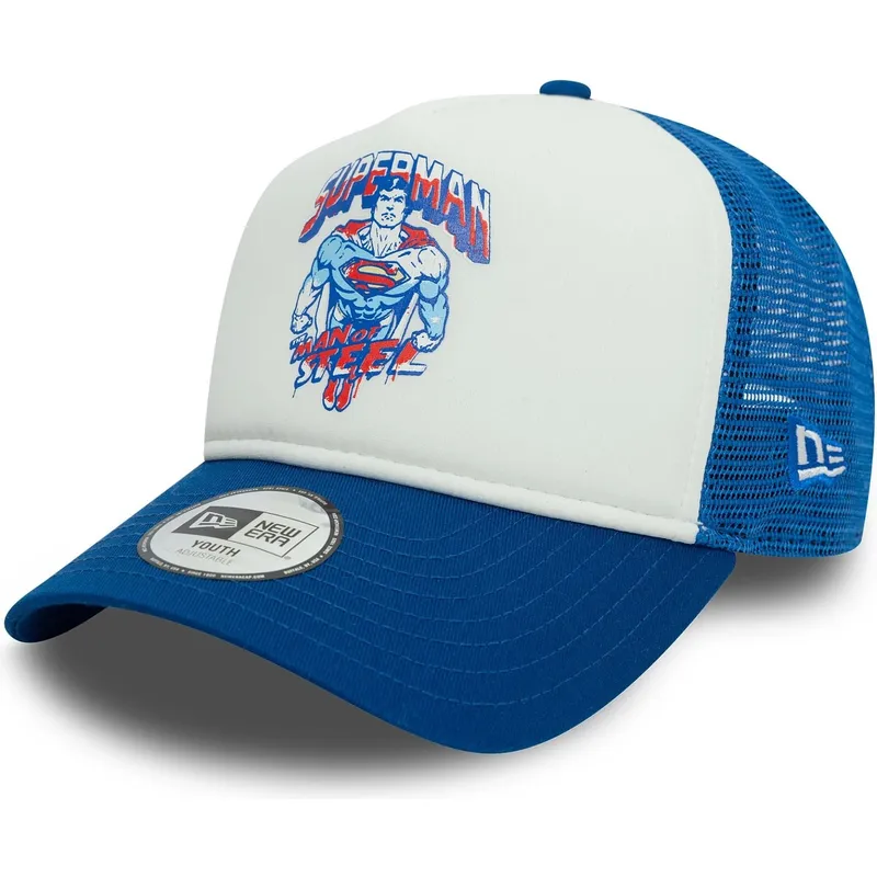 cepur-izliekta-truckeris-zils-snapback-berniem-9forty-a-frame-no-superman-dc-comics-no-new-era cepur-izliekta-truckeris-zils-snapback-berniem-9forty-a-frame-no-superman-dc-comics-no-new-era