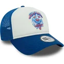 cepur-izliekta-truckeris-zils-snapback-berniem-9forty-a-frame-no-superman-dc-comics-no-new-era