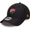 cepur-izliekta-melns-regulejams-9forty-gradient-print-no-ducati-motor-motogp-no-new-era