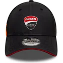 cepur-izliekta-melns-regulejams-9forty-gradient-print-no-ducati-motor-motogp-no-new-era