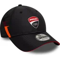 cepur-izliekta-melns-regulejams-9forty-gradient-print-no-ducati-motor-motogp-no-new-era