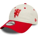 cepur-izliekta-sarkans-regulejams-9twenty-contrast-visor-no-manchester-united-football-club-premier-league-no-new-era