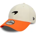 cepur-izliekta-oranzs-regulejams-9forty-contrast-visor-no-mclaren-racing-formula-1-no-new-era