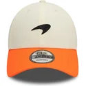 cepur-izliekta-oranzs-regulejams-9forty-contrast-visor-no-mclaren-racing-formula-1-no-new-era