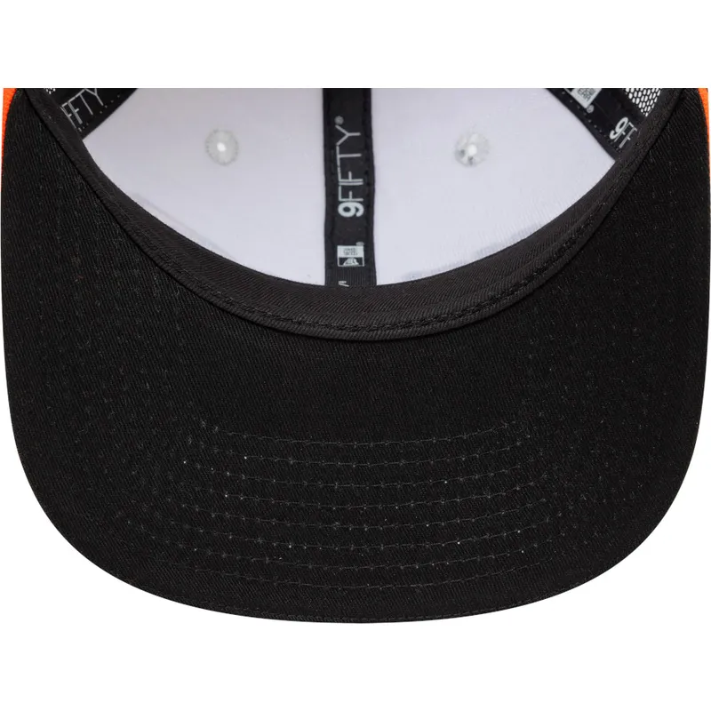 cepur-plakana-truckeris-melns-snapback-9fifty-checkered-visor-no-mclaren-racing-formula-1-no-new-era