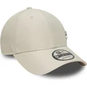 new-era-curved-brim-9forty-flawless-new-york-yankees-mlb-beige-adjustable-cap