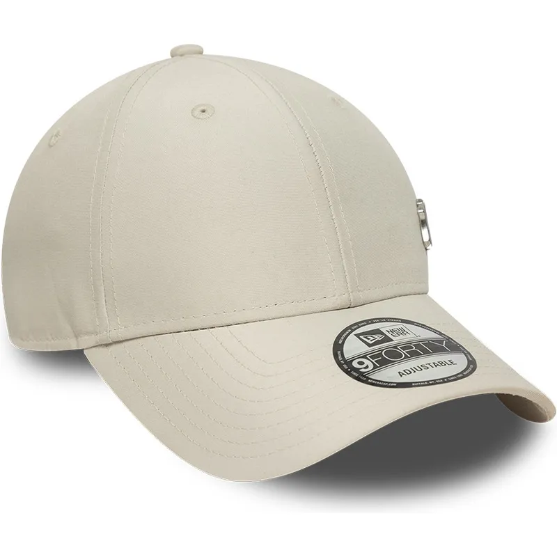 cap-izliekta-beige-adjustable-strap-9forty-flawless-no-new-york-yankees-mlb-no-new-era