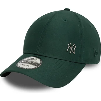 Cepur izliekta zaļš regulējama lente 9FORTY Flawless no New York Yankees MLB no New Era