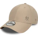 cepur-izliekta-bruns-regulejama-lente-claro-9forty-flawless-no-new-york-yankees-mlb-no-new-era