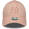 cap-izliekta-pink-adjustable-strap-9forty-league-essential-no-new-york-yankees-mlb-no-new-era