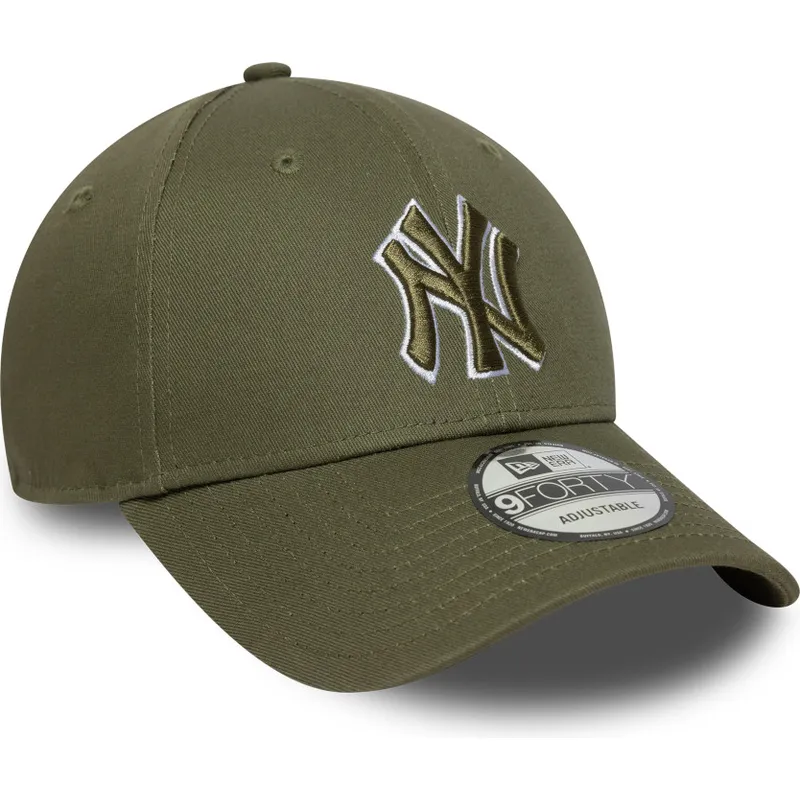 cepur-izliekta-zals-regulejama-lente-9forty-outline-no-new-york-yankees-mlb-no-new-era