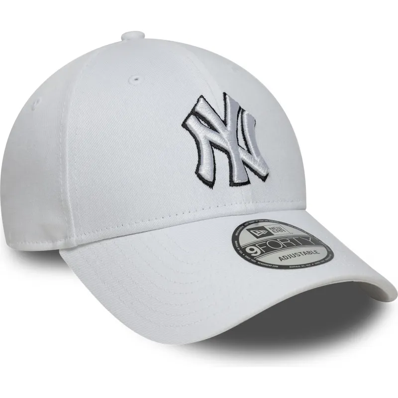 cap-izliekta-white-adjustable-strap-9forty-outline-no-new-york-yankees-mlb-no-new-era cap-izliekta-white-adjustable-strap-9forty-outline-no-new-york-yankees-mlb-no-new-era