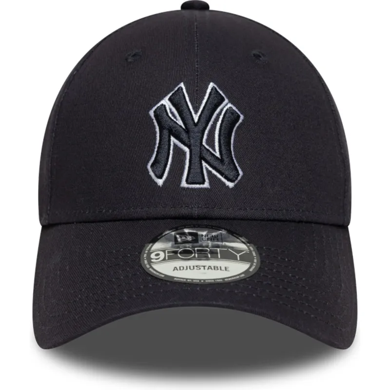 cap-izliekta-navy-blue-adjustable-strap-9forty-outline-no-new-york-yankees-mlb-no-new-era cap-izliekta-navy-blue-adjustable-strap-9forty-outline-no-new-york-yankees-mlb-no-new-era