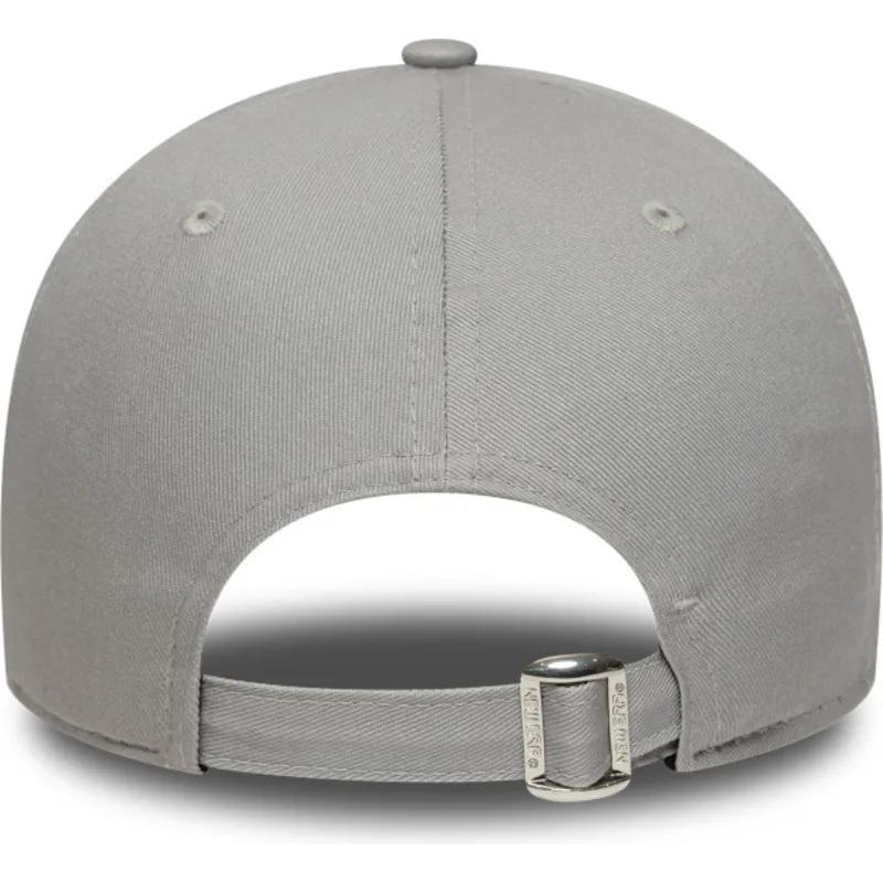 casquette-courbee-grise-ajustable-9forty-outline-new-york-yankees-mlb-new-era