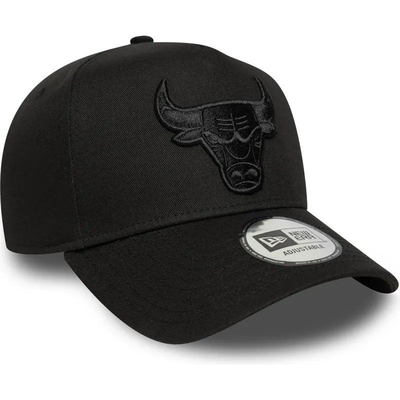 cepur-izliekta-melns-snapback-e-frame-essential-no-chicago-bulls-nba-no-new-era