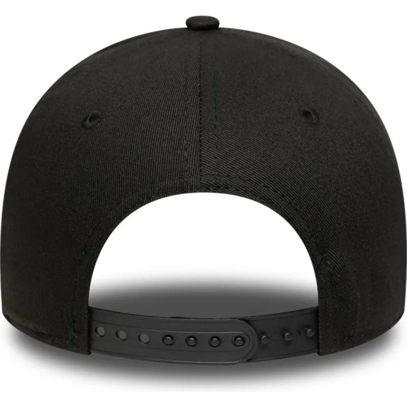 svart-bojd-keps-snapback-e-frame-essential-fran-chicago-bulls-nba-av-new-era