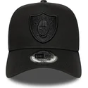 cap-izliekta-black-snapback-e-frame-essential-no-las-vegas-raiders-nfl-no-new-era