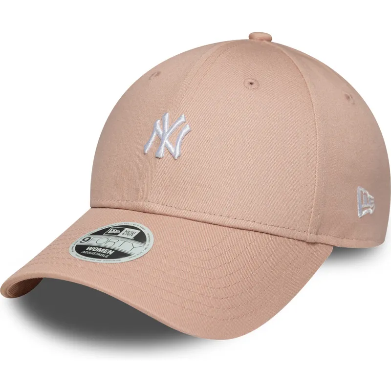 cepur-izliekta-roza-regulejams-9forty-mini-no-new-york-yankees-mlb-no-new-era