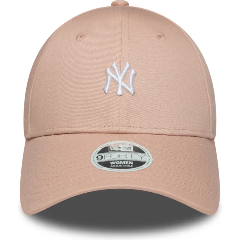 cap-izliekta-pink-adjustable-strap-9forty-mini-no-new-york-yankees-mlb-no-new-era