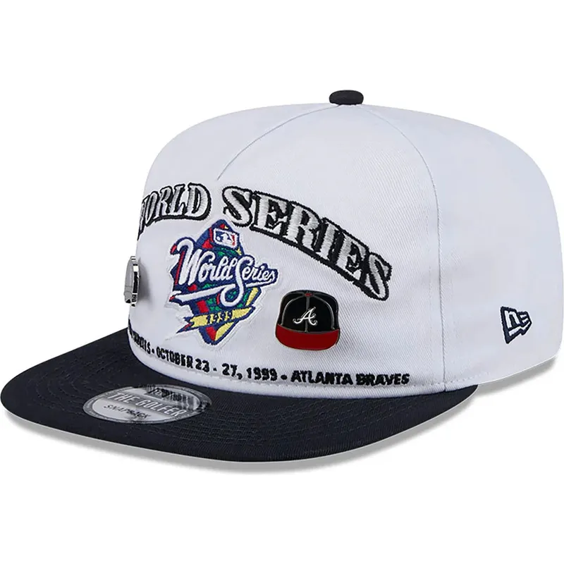 cap-plakana-black-snapback-golfer-championship-pin-no-new-york-yankees-atlanta-braves-mlb-no-new-era