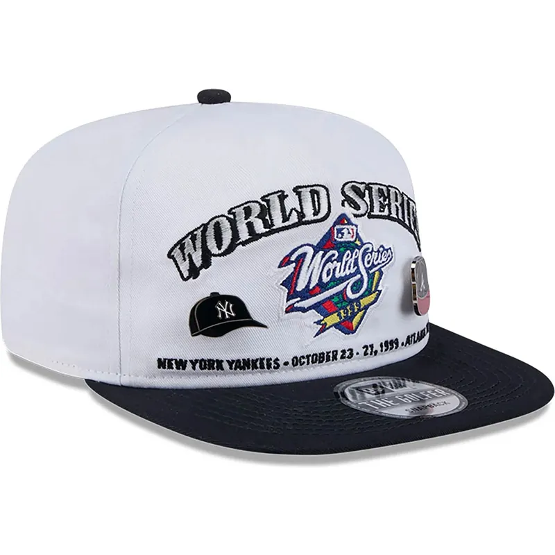 cap-plakana-black-snapback-golfer-championship-pin-no-new-york-yankees-atlanta-braves-mlb-no-new-era