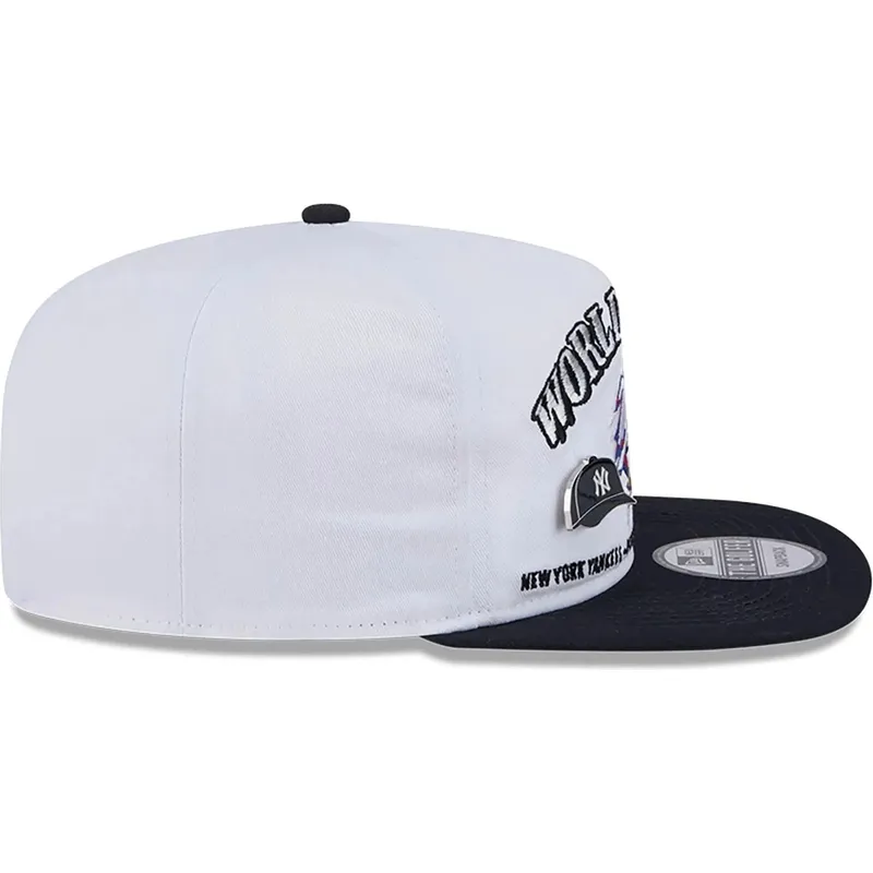 cap-plakana-black-snapback-golfer-championship-pin-no-new-york-yankees-atlanta-braves-mlb-no-new-era