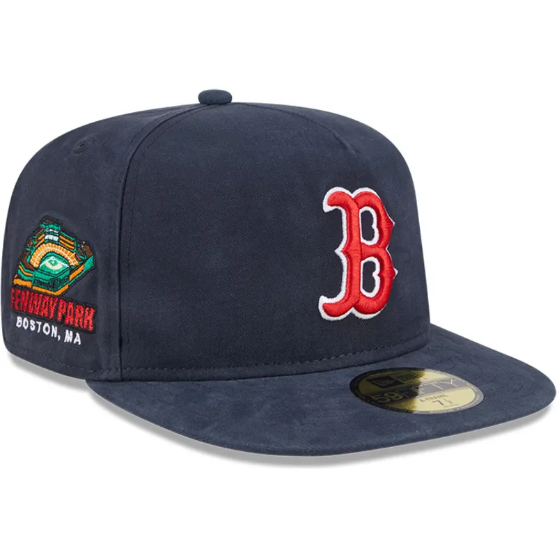 cap-plakana-navy-blue-ajustada-59fifty-a-frame-championship-side-flag-no-boston-red-sox-mlb-no-new-era