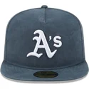 cepur-plakana-zals-pieguloss-59fifty-a-frame-championship-side-flag-no-oakland-athletics-mlb-no-new-era