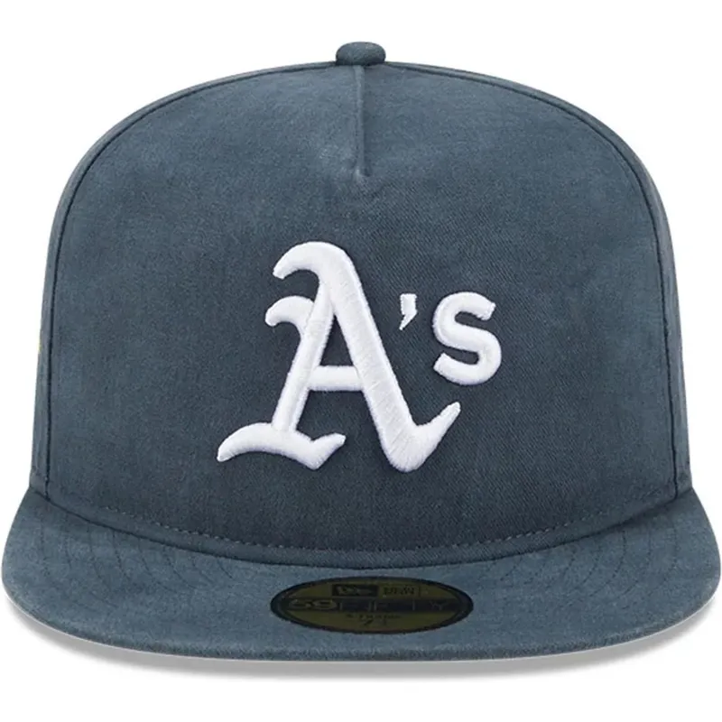 cepur-plakana-zals-pieguloss-59fifty-a-frame-championship-side-flag-no-oakland-athletics-mlb-no-new-era