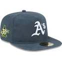 oakland-athletics-mlb-new-era-59fifty-a-frame-championship-side-flag-grune-flat-cap