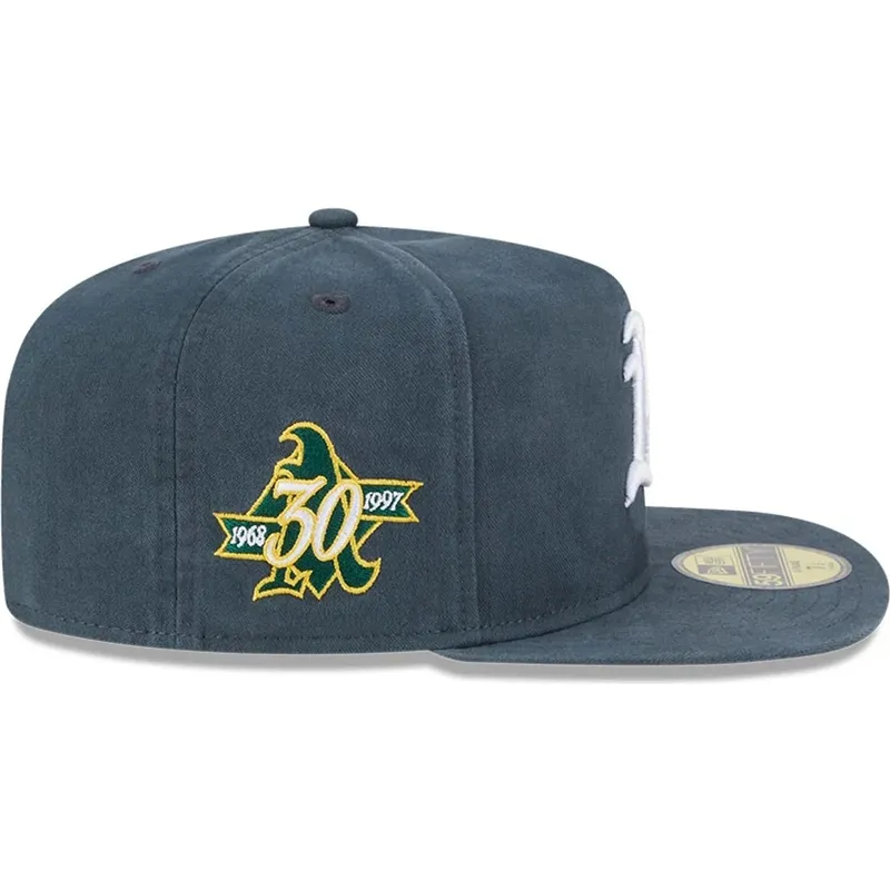 cepur-plakana-zals-pieguloss-59fifty-a-frame-championship-side-flag-no-oakland-athletics-mlb-no-new-era