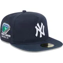cepur-plakana-tumsi-zils-pieguloss-59fifty-a-frame-championship-side-flag-no-new-york-yankees-mlb-no-new-era