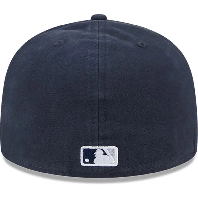 cepur-plakana-tumsi-zils-pieguloss-59fifty-a-frame-championship-side-flag-no-new-york-yankees-mlb-no-new-era