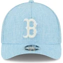 cepur-izliekta-zils-snapback-9forty-m-crown-a-frame-cotton-weave-no-boston-red-sox-mlb-no-new-era