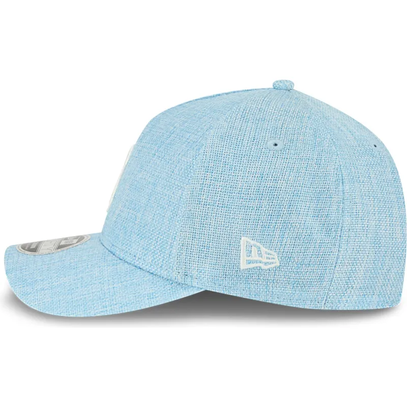 cepur-izliekta-zils-snapback-9forty-m-crown-a-frame-cotton-weave-no-boston-red-sox-mlb-no-new-era