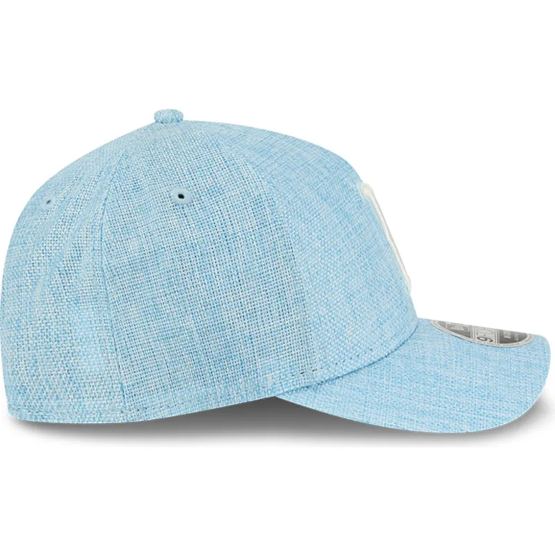 cepur-izliekta-zils-snapback-9forty-m-crown-a-frame-cotton-weave-no-boston-red-sox-mlb-no-new-era