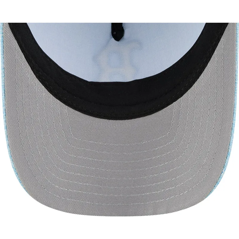 cepur-izliekta-zils-snapback-9forty-m-crown-a-frame-cotton-weave-no-boston-red-sox-mlb-no-new-era