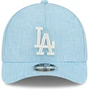 cepur-izliekta-zils-snapback-9forty-m-crown-a-frame-cotton-weave-no-los-angeles-dodgers-mlb-no-new-era