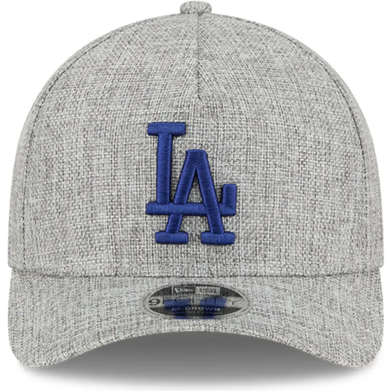 cepur-izliekta-peleks-snapback-9forty-m-crown-a-frame-cotton-weave-no-los-angeles-dodgers-mlb-no-new-era