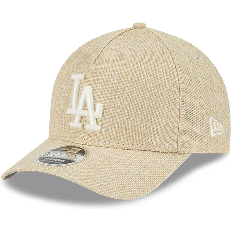 cepur-izliekta-bess-snapback-9forty-m-crown-a-frame-cotton-weave-no-los-angeles-dodgers-mlb-no-new-era