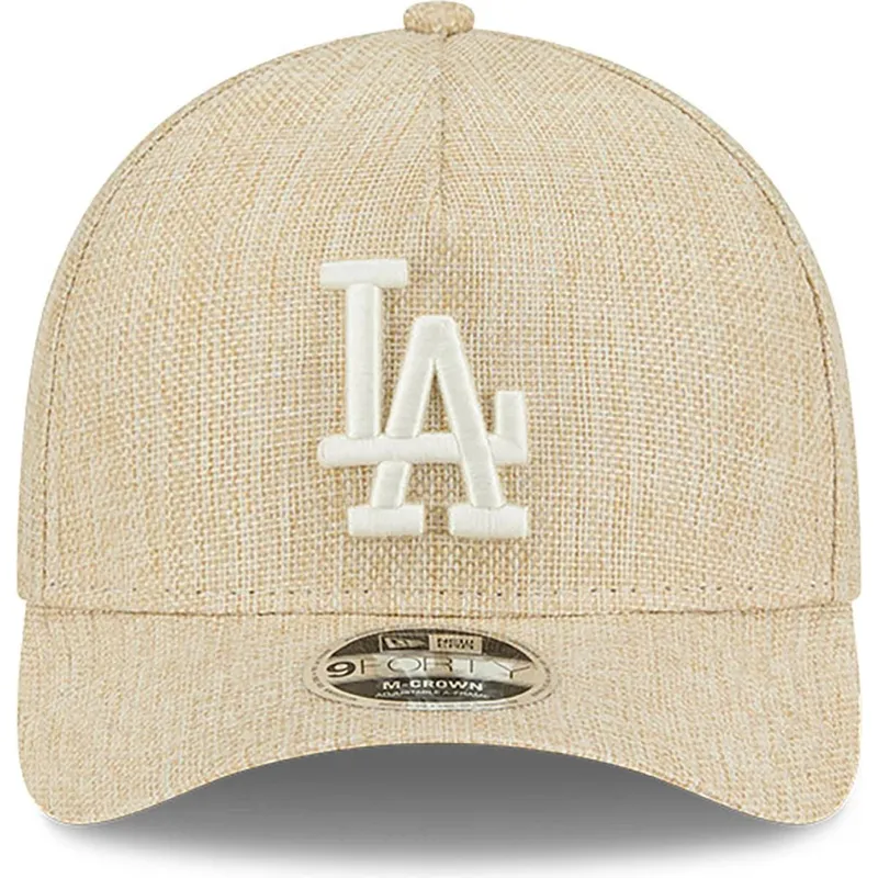 cepur-izliekta-bess-snapback-9forty-m-crown-a-frame-cotton-weave-no-los-angeles-dodgers-mlb-no-new-era