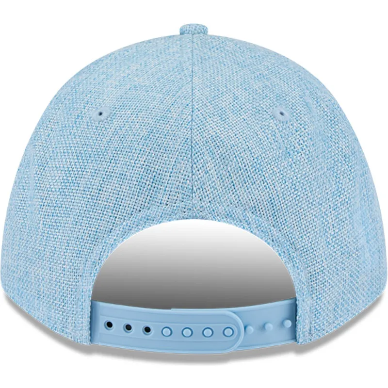 cepur-izliekta-zils-snapback-9forty-m-crown-a-frame-cotton-weave-no-new-york-yankees-mlb-no-new-era