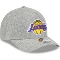 cepur-izliekta-peleks-snapback-9forty-m-crown-a-frame-cotton-weave-no-los-angeles-lakers-nba-no-new-era