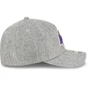 gra-kurvad-snapback-keps-9forty-m-crown-a-frame-cotton-weave-fran-los-angeles-lakers-nba-av-new-era