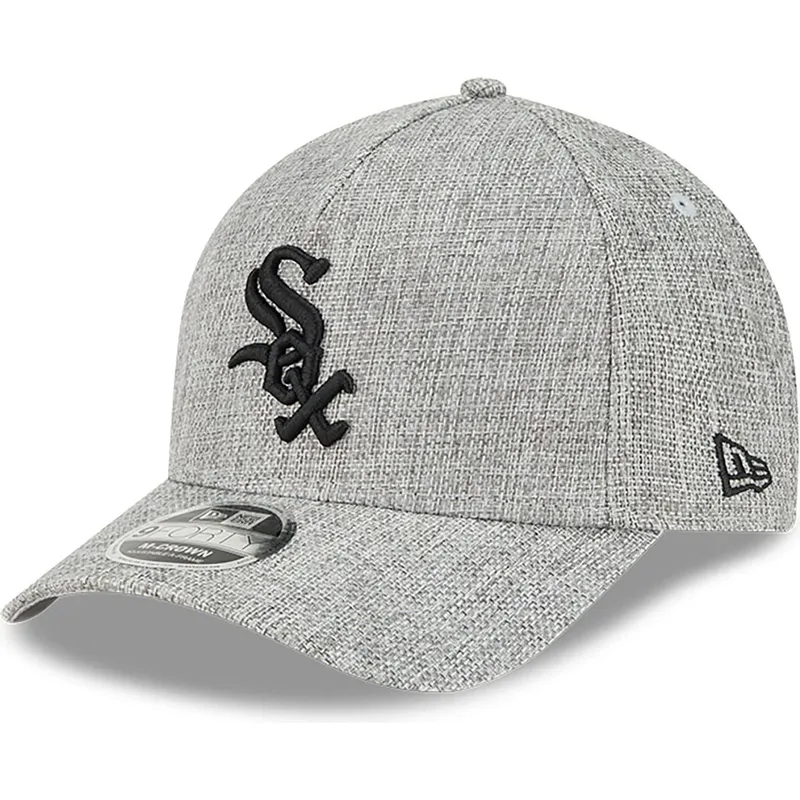 cepur-izliekta-peleks-snapback-9forty-m-crown-a-frame-cotton-weave-no-chicago-white-sox-mlb-no-new-era