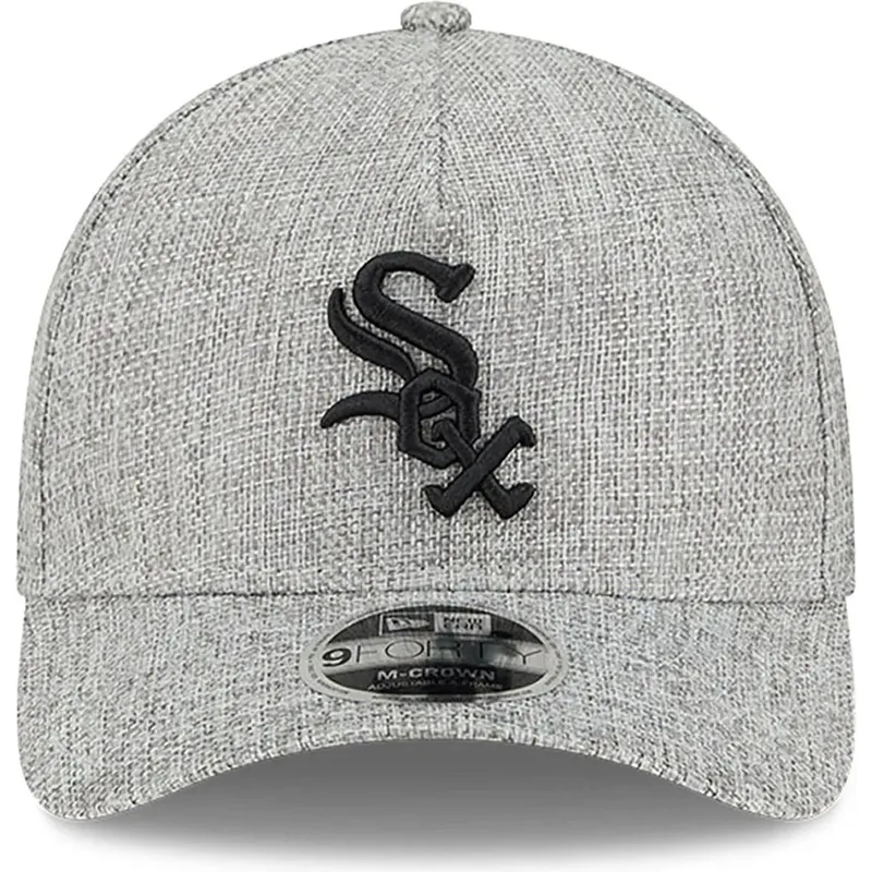 cepur-izliekta-peleks-snapback-9forty-m-crown-a-frame-cotton-weave-no-chicago-white-sox-mlb-no-new-era