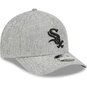 cepur-izliekta-peleks-snapback-9forty-m-crown-a-frame-cotton-weave-no-chicago-white-sox-mlb-no-new-era