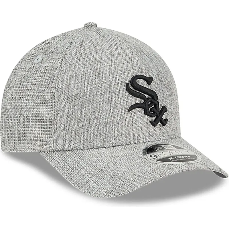 cepur-izliekta-peleks-snapback-9forty-m-crown-a-frame-cotton-weave-no-chicago-white-sox-mlb-no-new-era