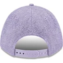 cepur-izliekta-violets-snapback-9forty-m-crown-a-frame-cotton-weave-no-los-angeles-lakers-nba-no-new-era